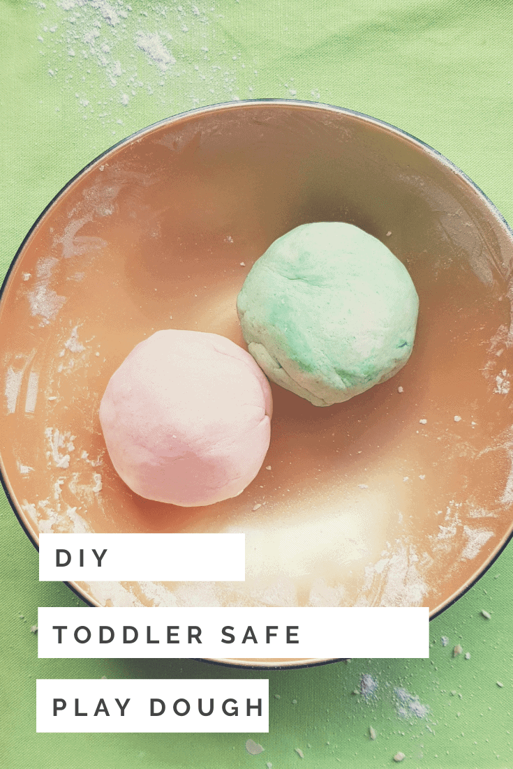 DIY toddler safe play-dough recipe
