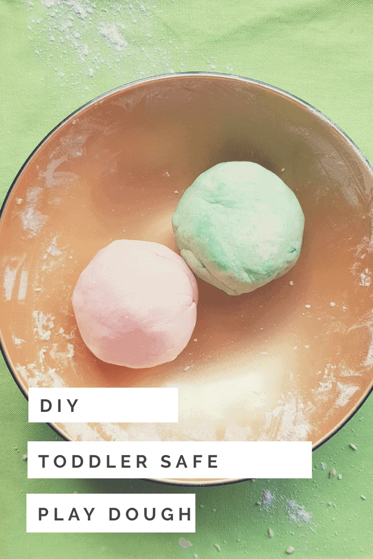 DIY toddler safe play-dough recipe