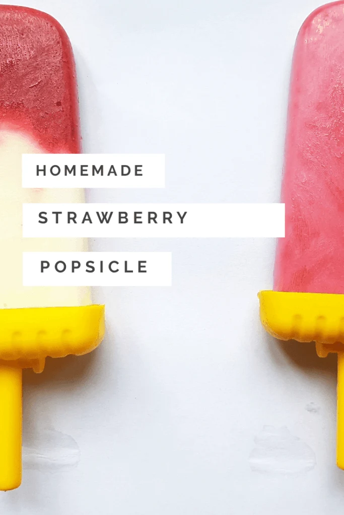 homemade strawberry popsicle recipe