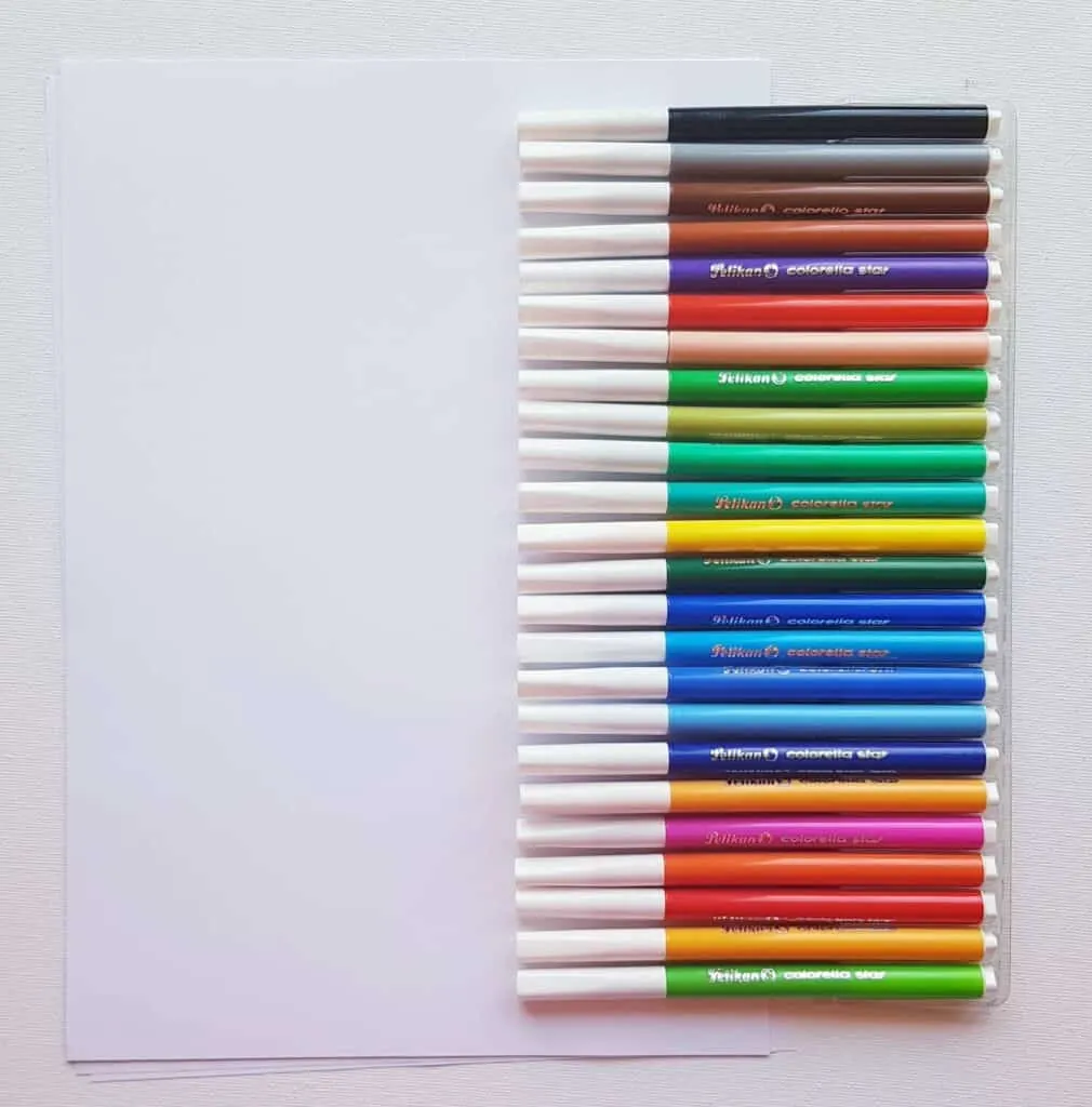 material for cursive writing activity