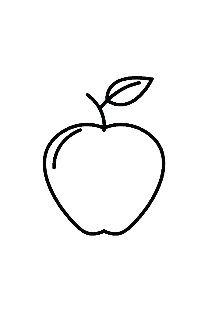 free apple salt art printable