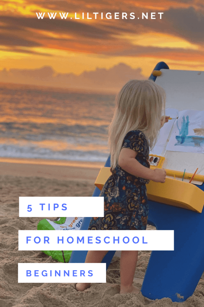 5 homeschool tips for beginners