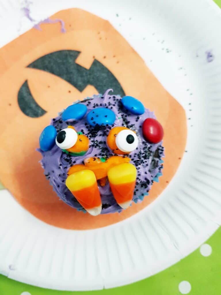 monster cup cakes