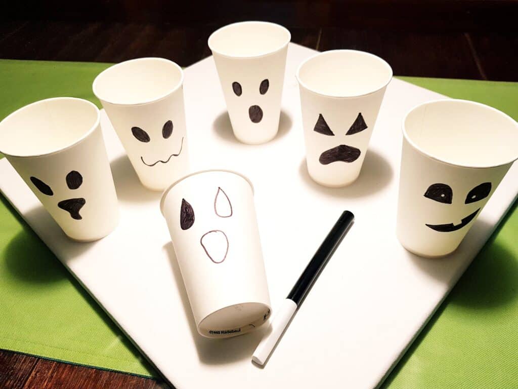 ghosts drink cups