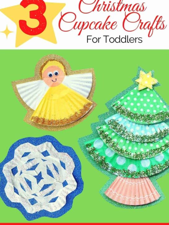 christmas cupcake liner crafts