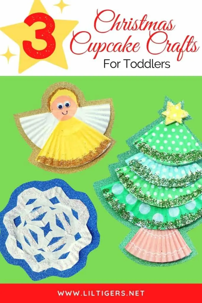 christmas cupcake crafts for toddlers