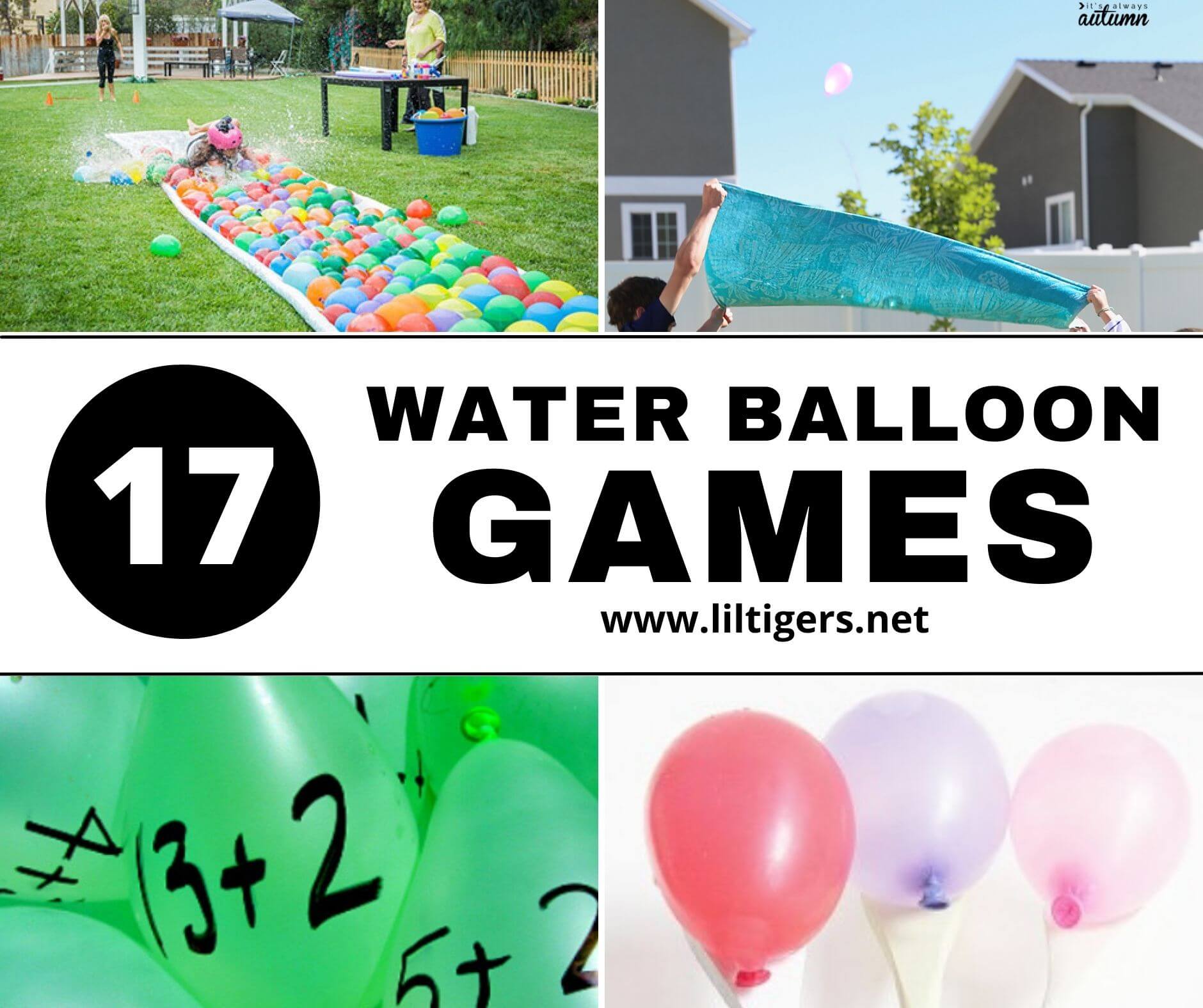 water balloon games