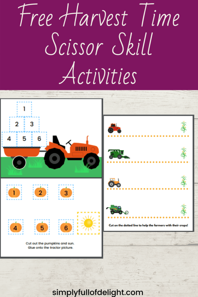 farm educational printables