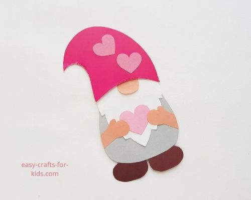 Gnome Valentine's day craft