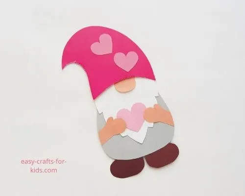 Gnome Valentine's day craft