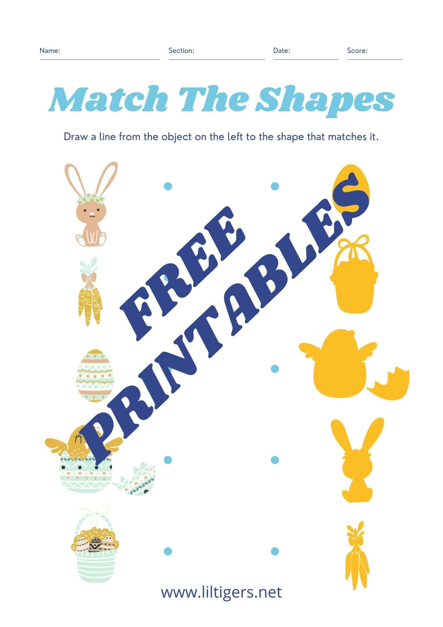 free printable easter worksheets