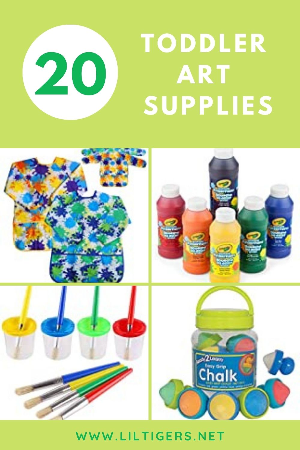 20 Must Have Toddler Art Supplies