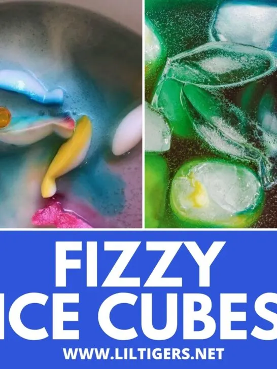 fizzy ice cube experiment