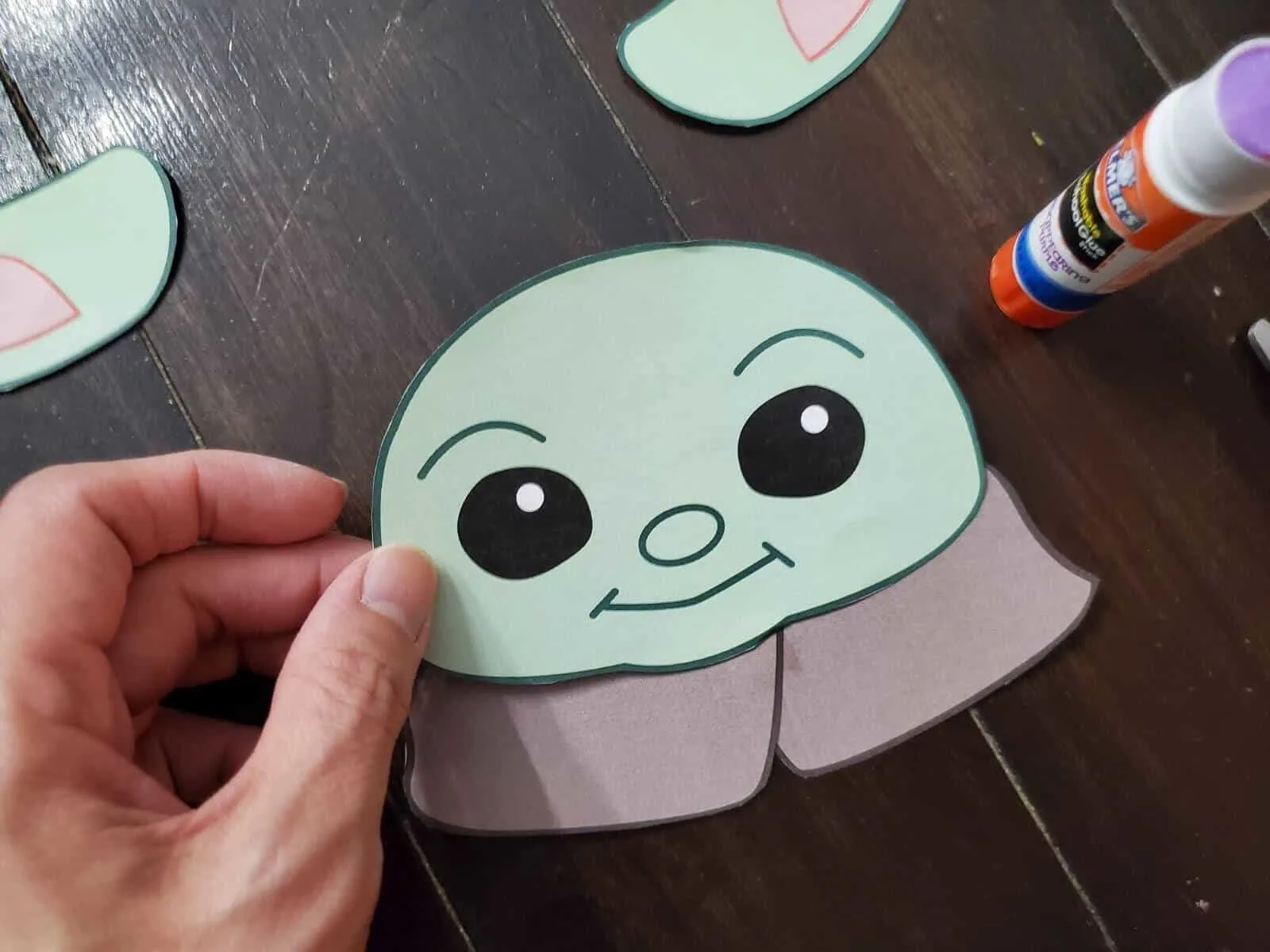 DIY Baby Yoda Craft