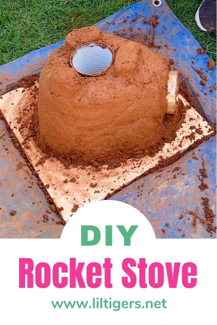 diy clay rocket stove design