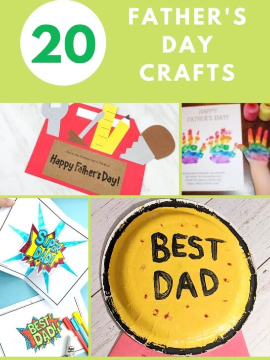 20 Best Fathers day crafts