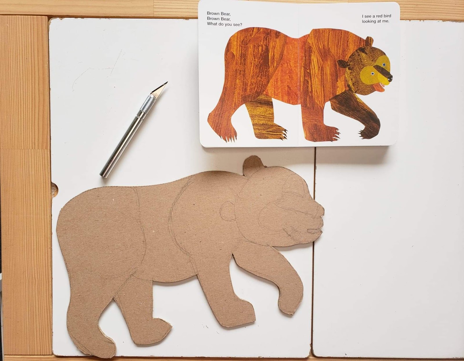 brown bear brown bear what do you see sensory puzzle