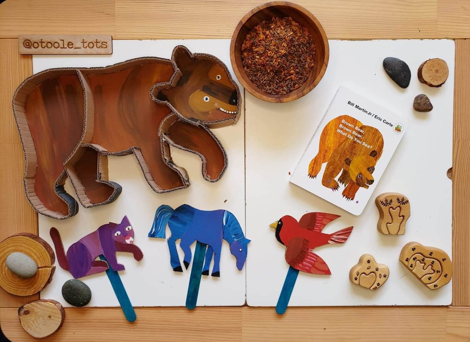 diy brown bear brown bear what do you see puzzle 