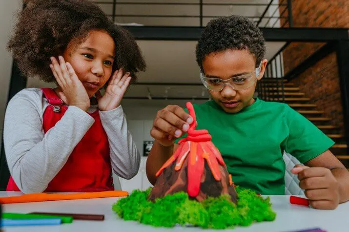 STEM Education Volcano Project