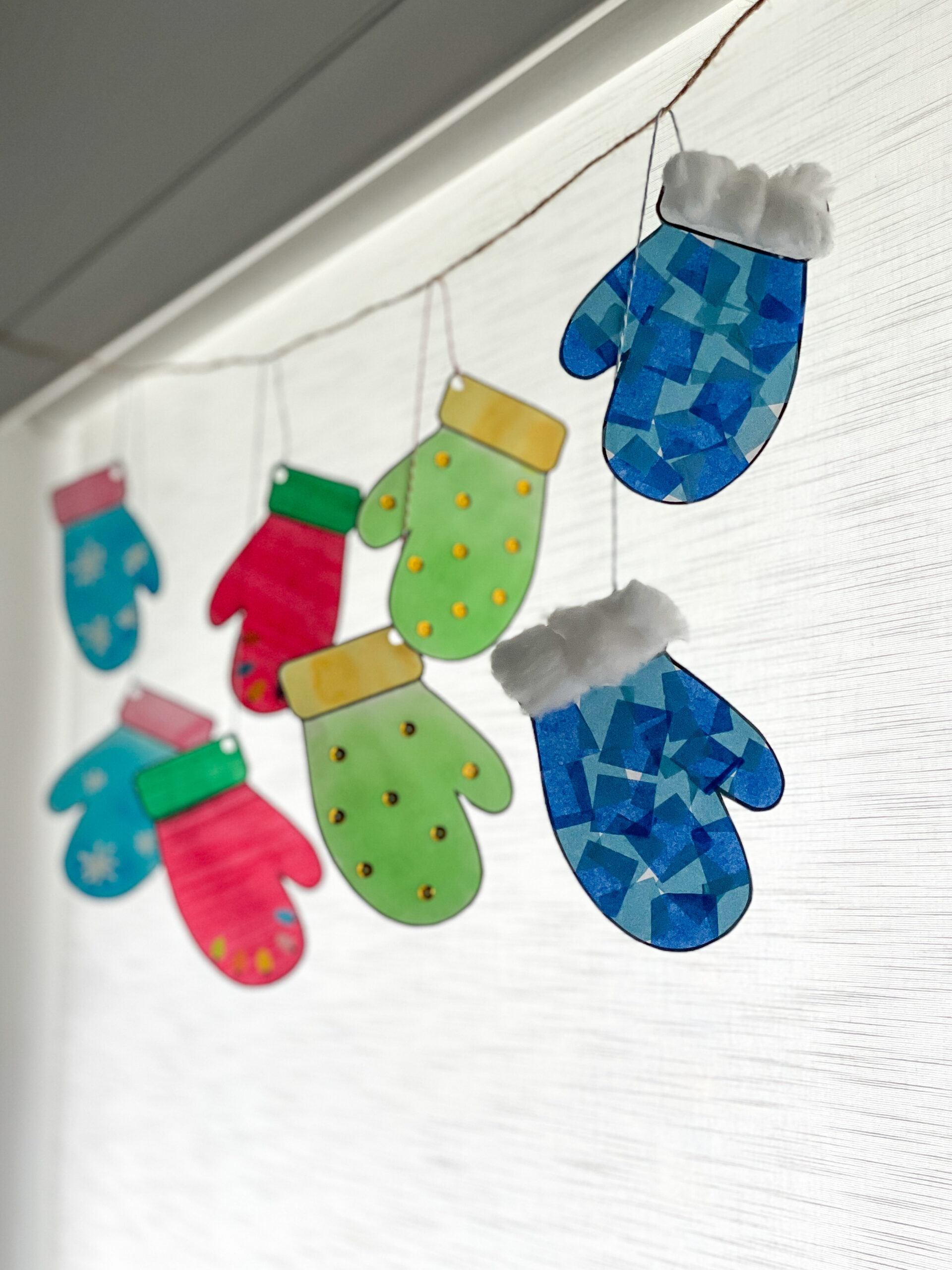 free printable mitten craft