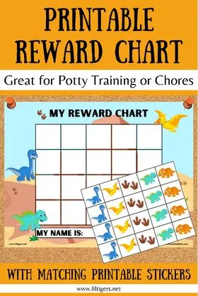 printable sticker charts for toddlers