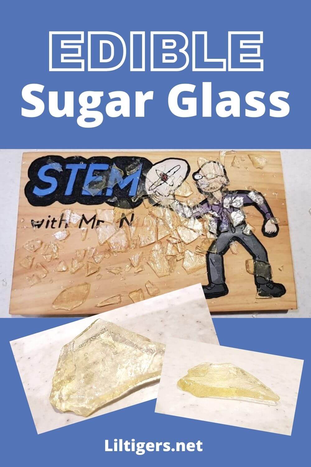 edible sugar glass recipe
