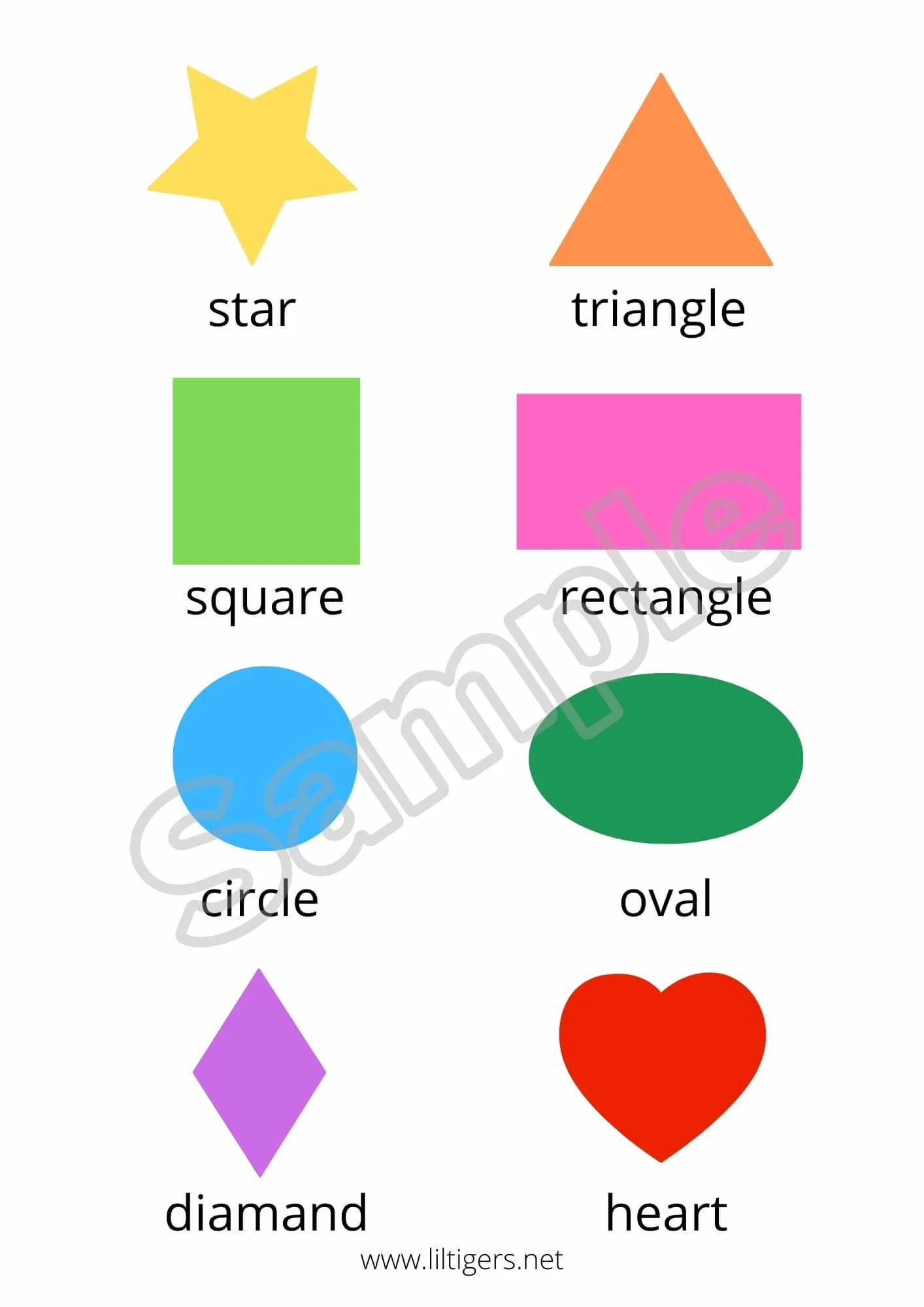 preschool shape cutting worksheet