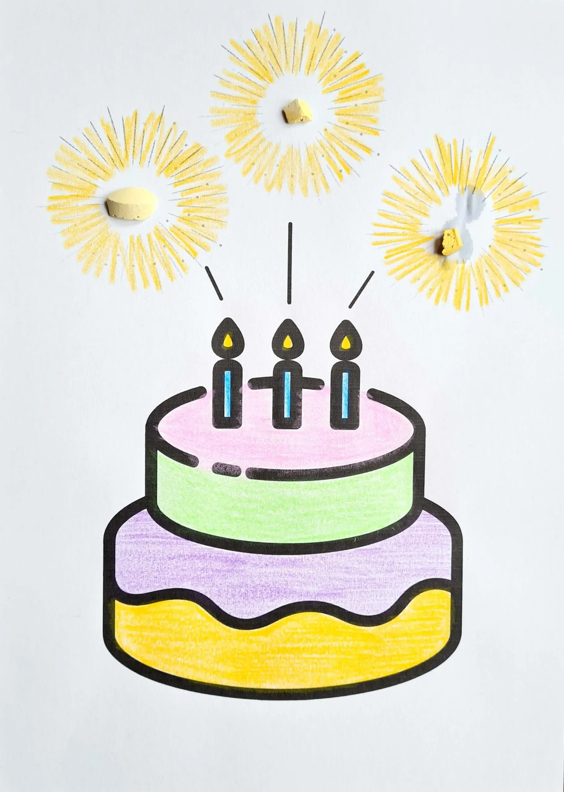 birthday cake printable