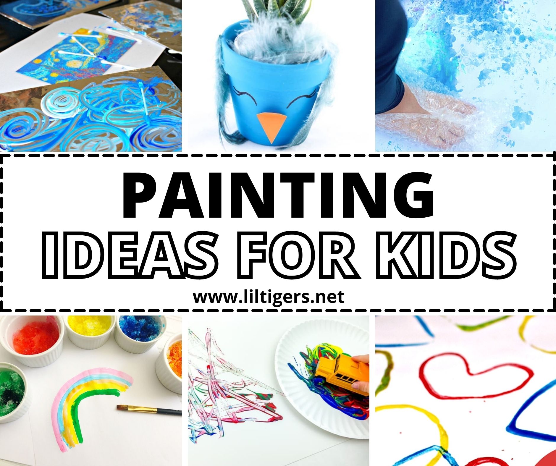 Easy Painting Activities For Toddlers - No Time For Flash Cards