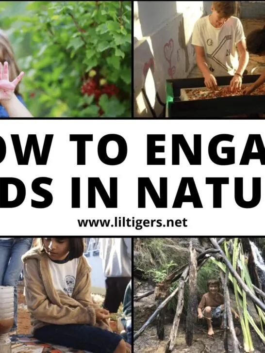 HOW TO ENGAGE KIDS IN NATURE