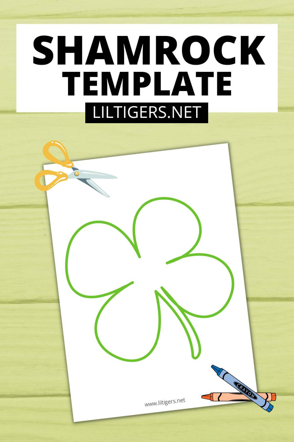 small shamrock templates