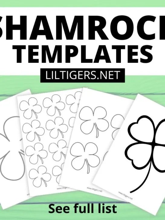 shamrock templates
