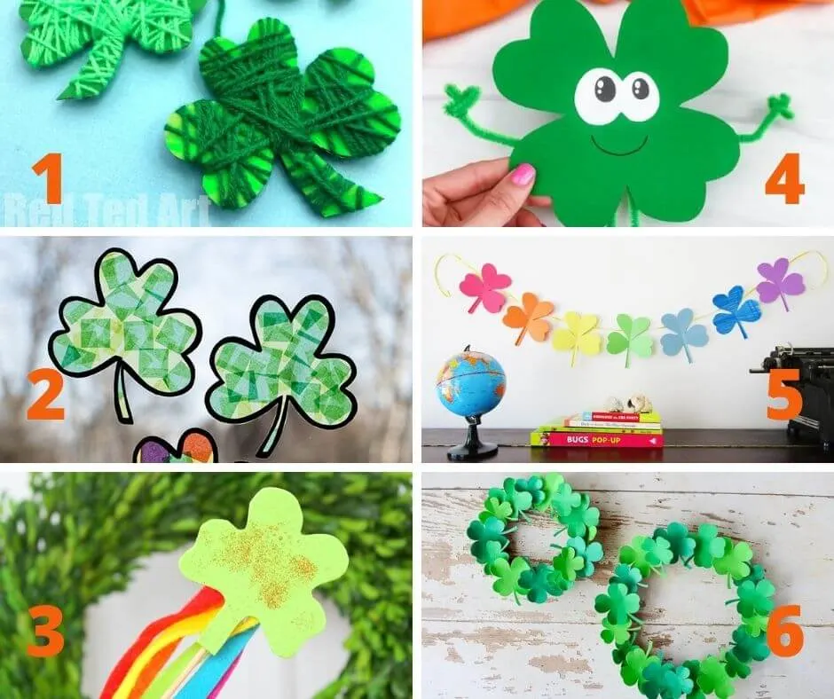 easy shamrock craft ideas