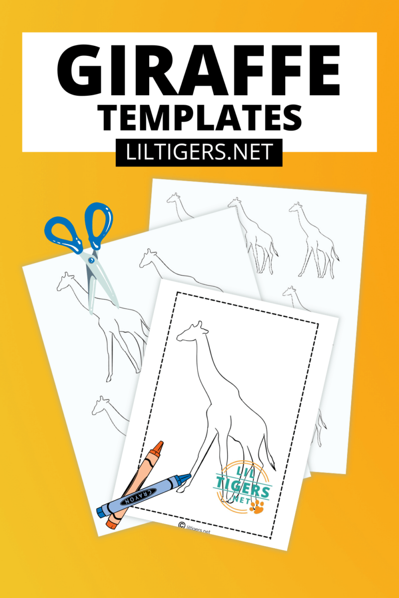Free Printabe Giraffe Templates - Lil Tigers Lil Tigers