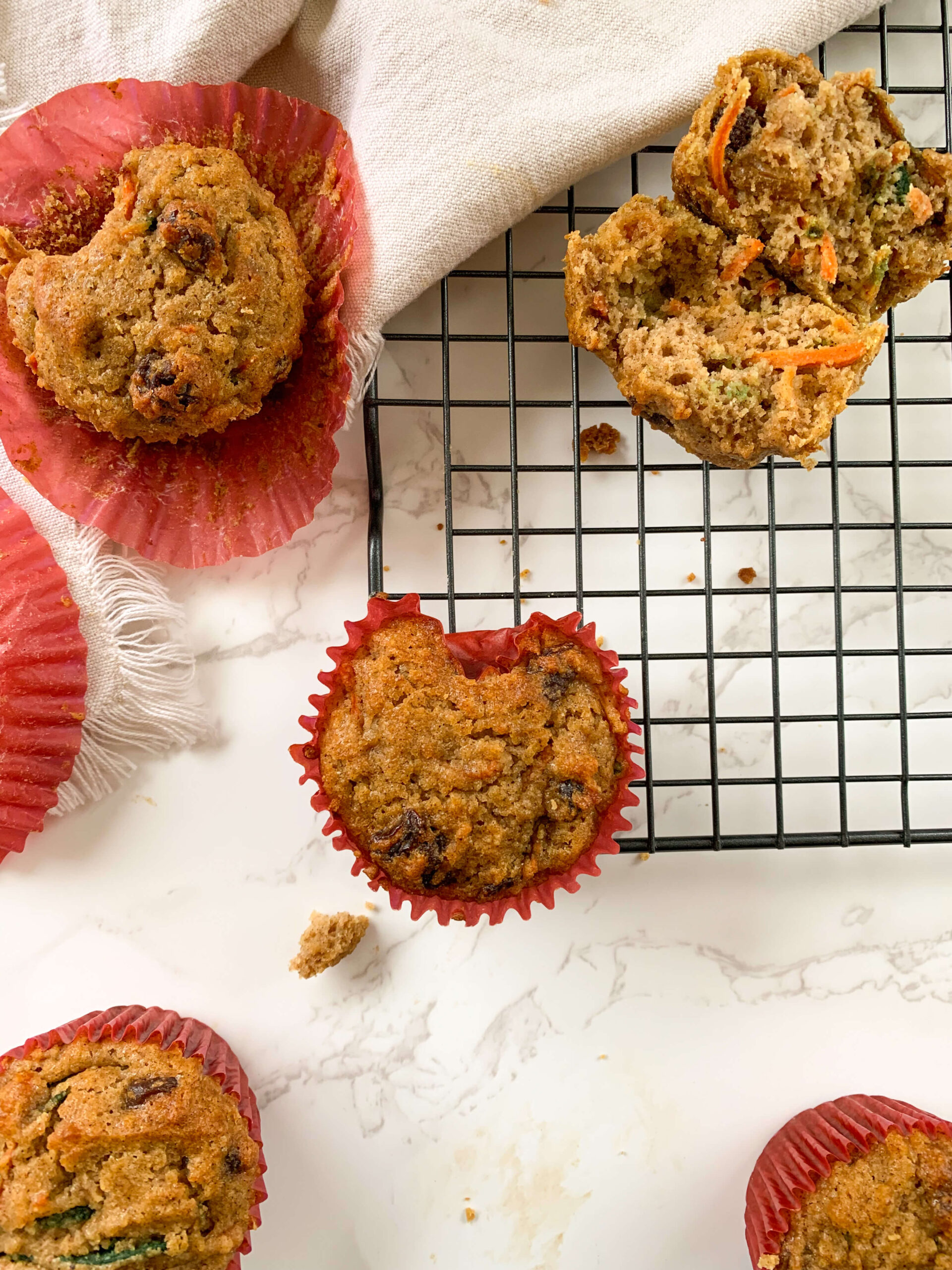 carrot cake cupcakes gluten free