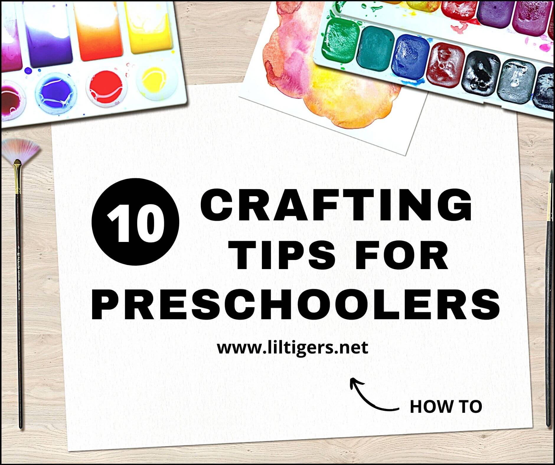 crafting tips for preschoolers
