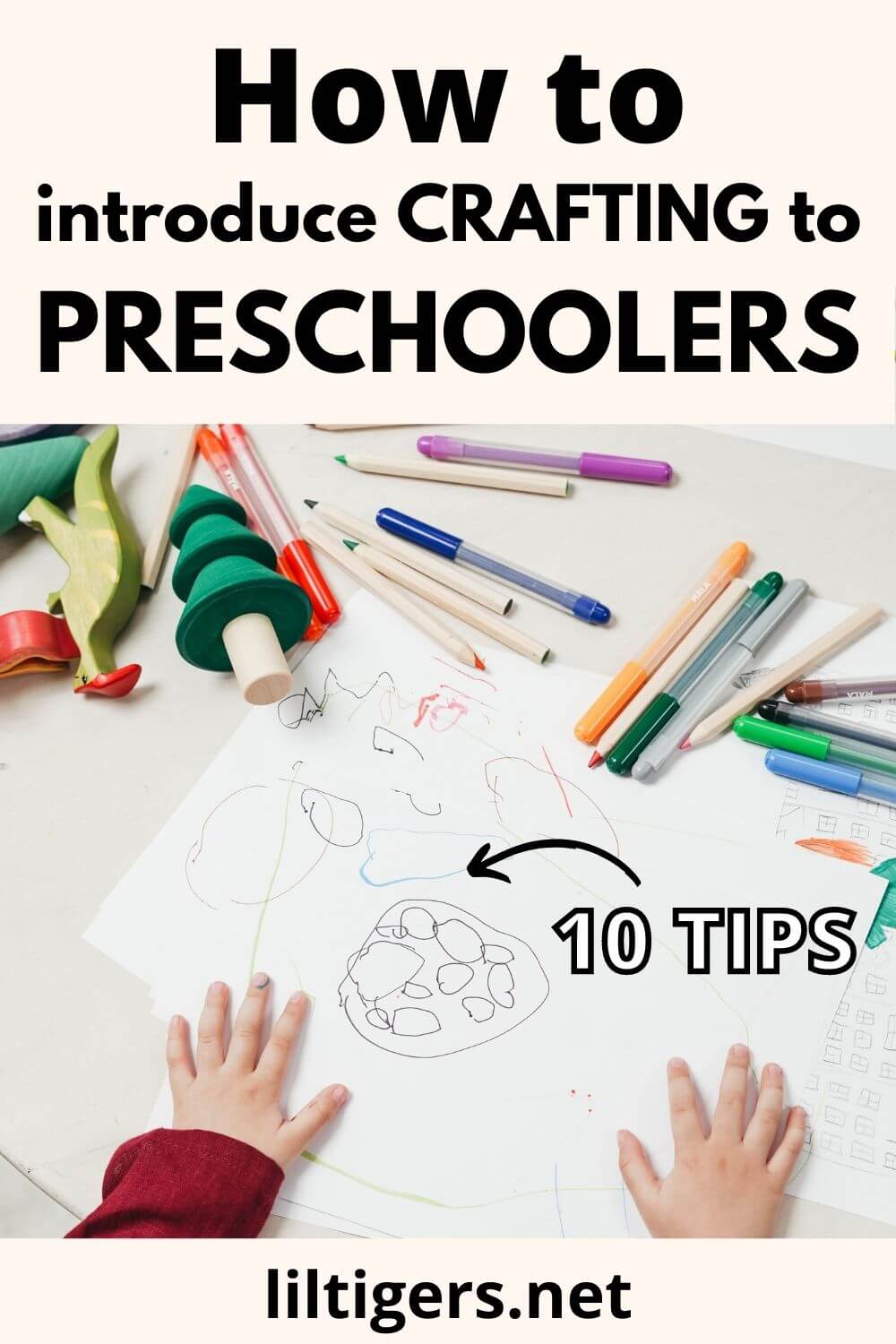 how to introduce crafting to preschoolers