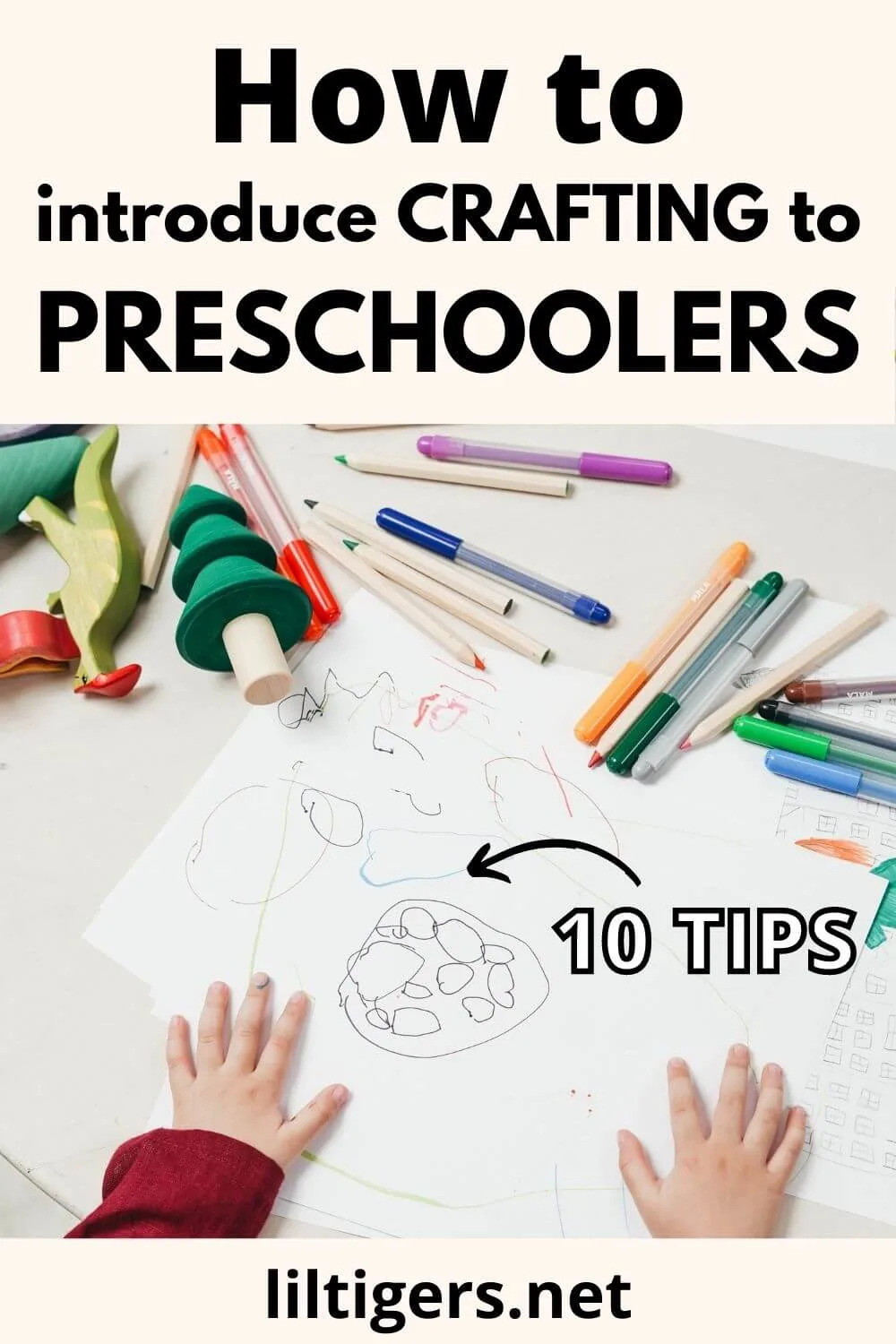 how to introduce crafting to preschoolers