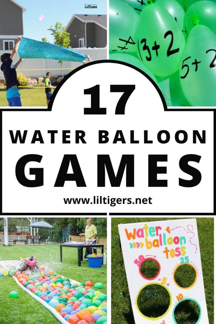 17 Fun Water Balloon Games Lil Tigers