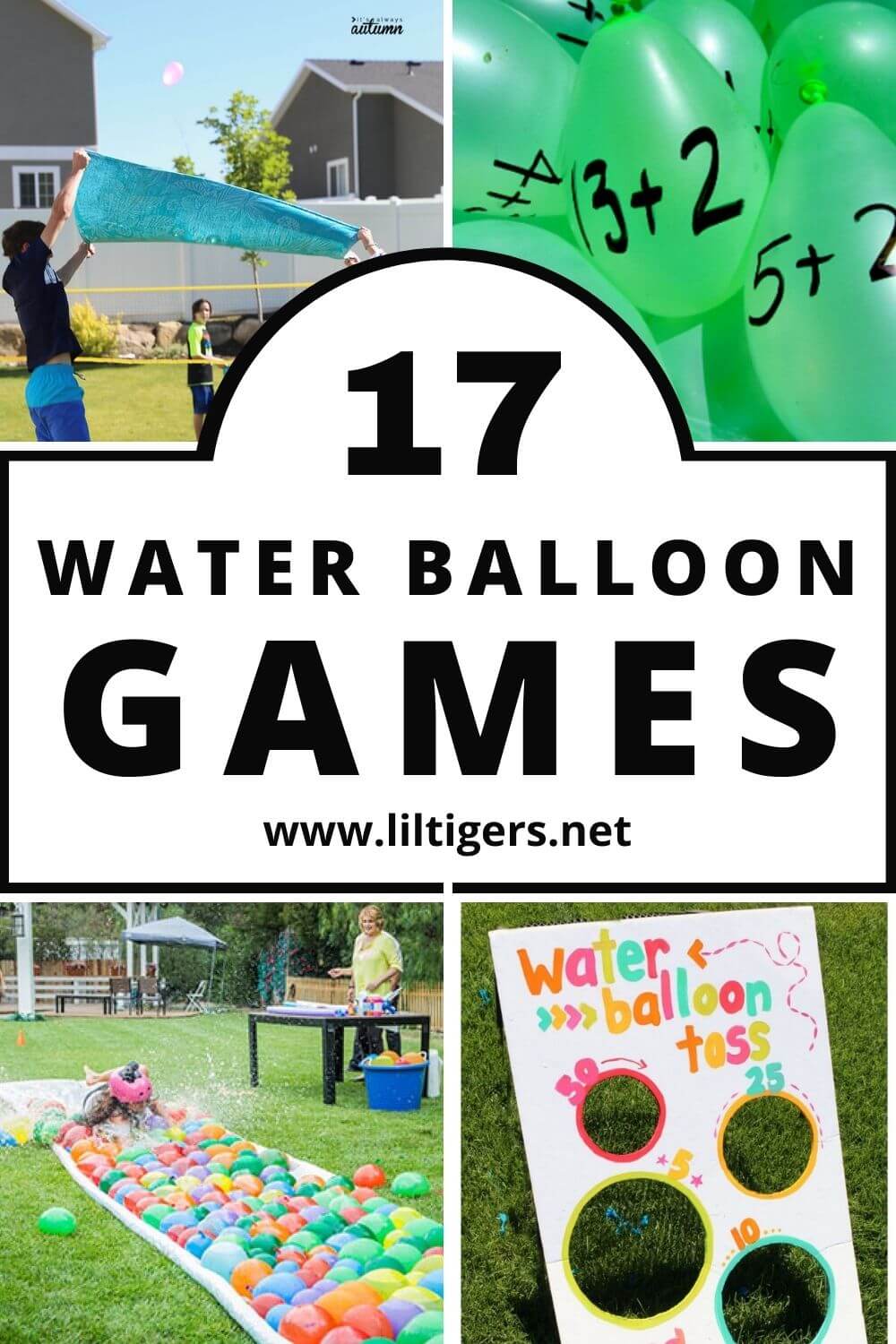fun water balloon games