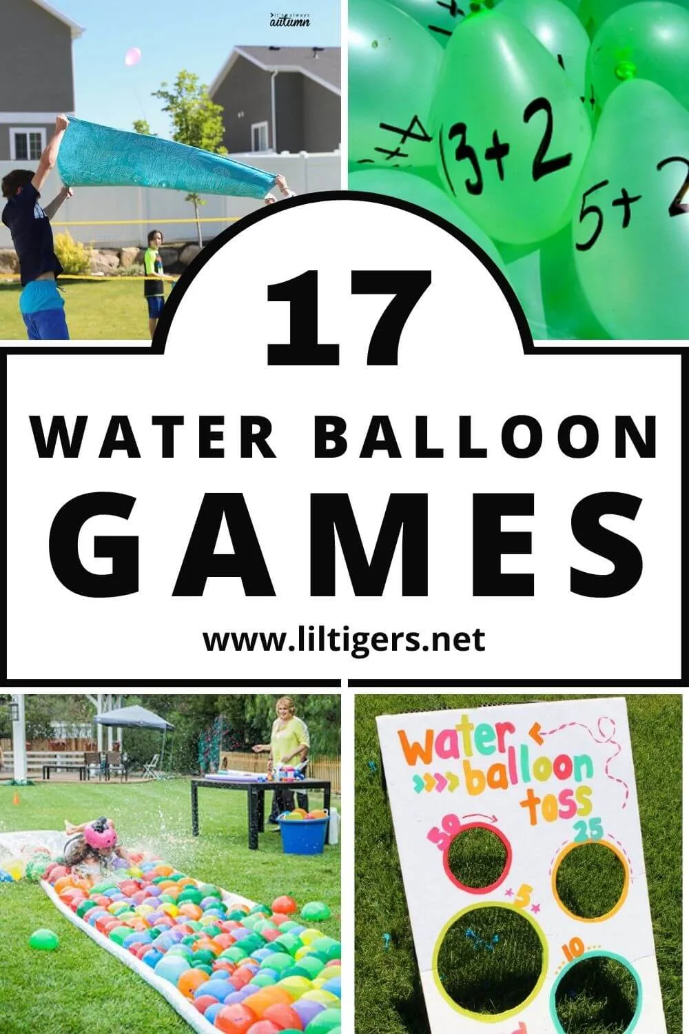 10 Wild Water Balloon Games -  Resources