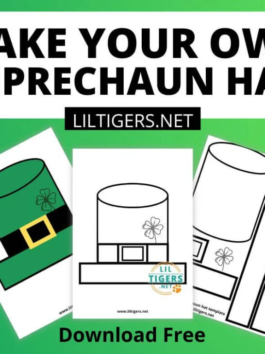 leprechaun hat templates