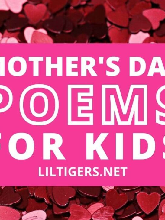 MOTHER'S DAY POEMS FOR KIDS