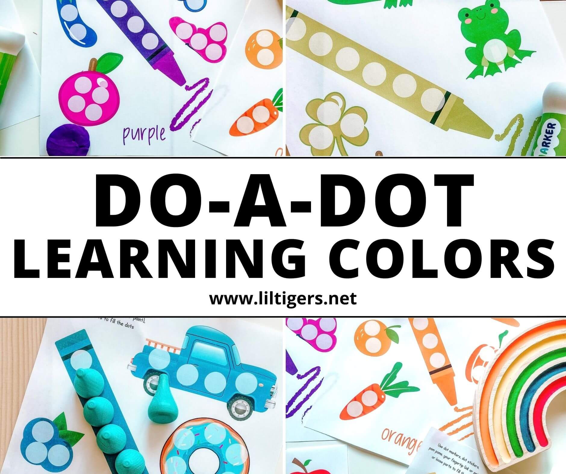 do a dot printable learning color worksheets