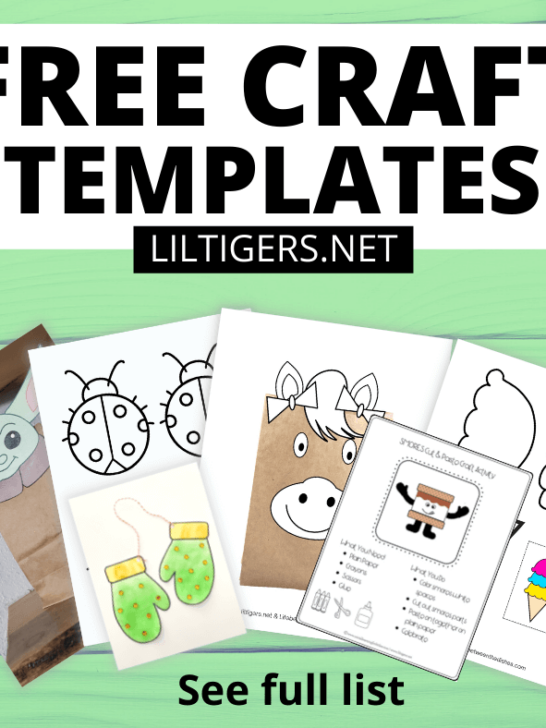 free printable craft templates