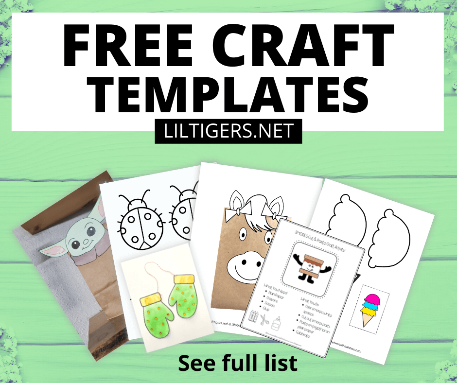 Free Printable Craft Templates Lil Tigers