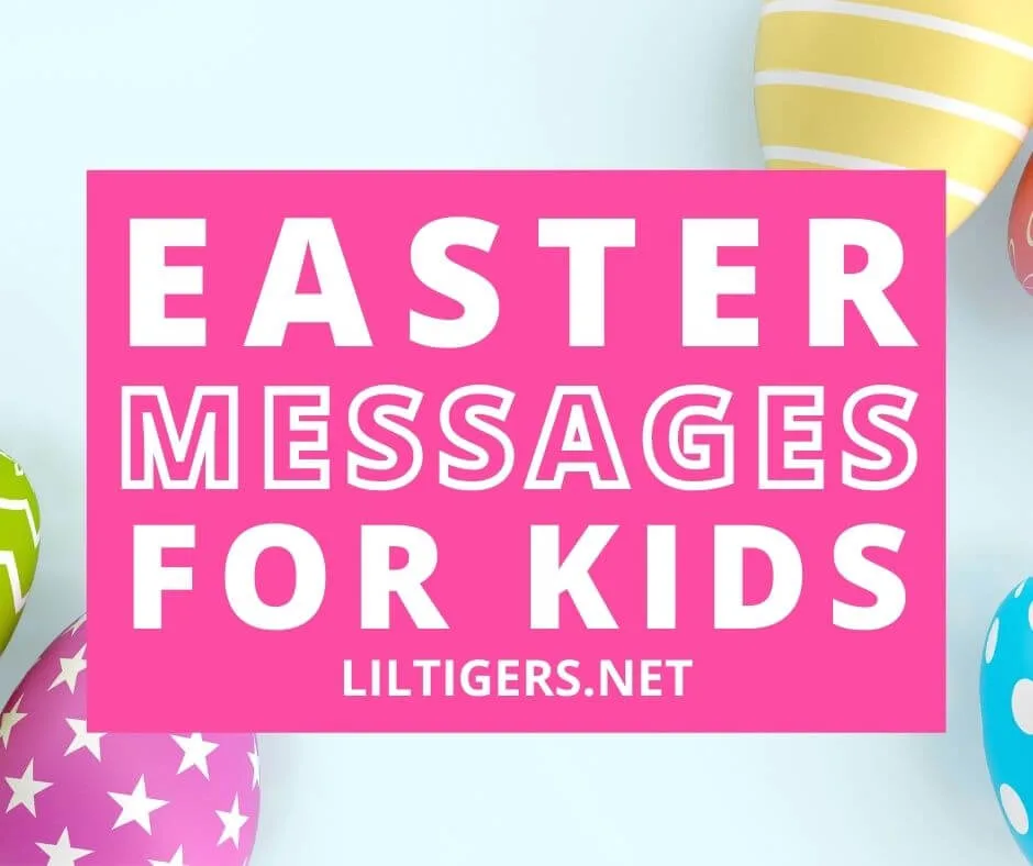 easter sayings for kids