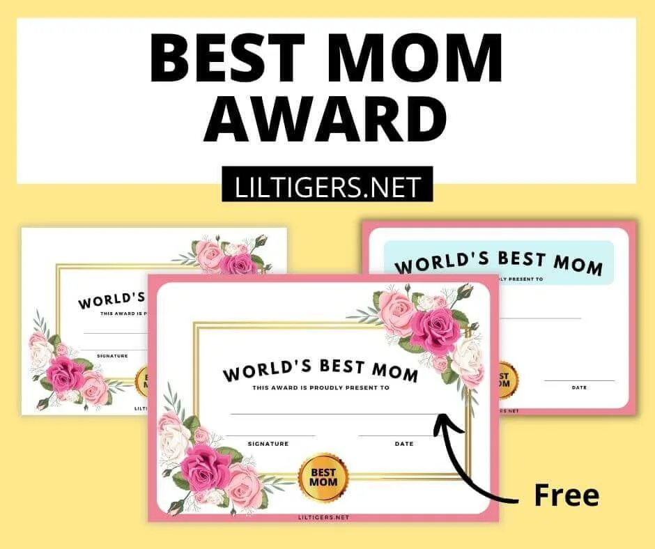 best mom award
