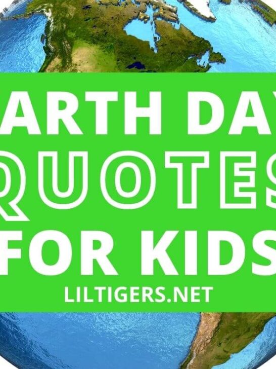 Earth day quotes for kids
