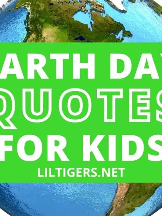 Earth day quotes for kids
